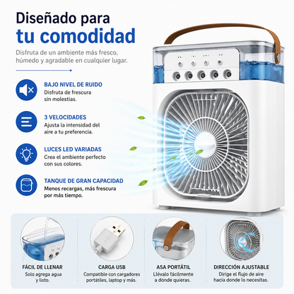 Ventilador Humificador de aire